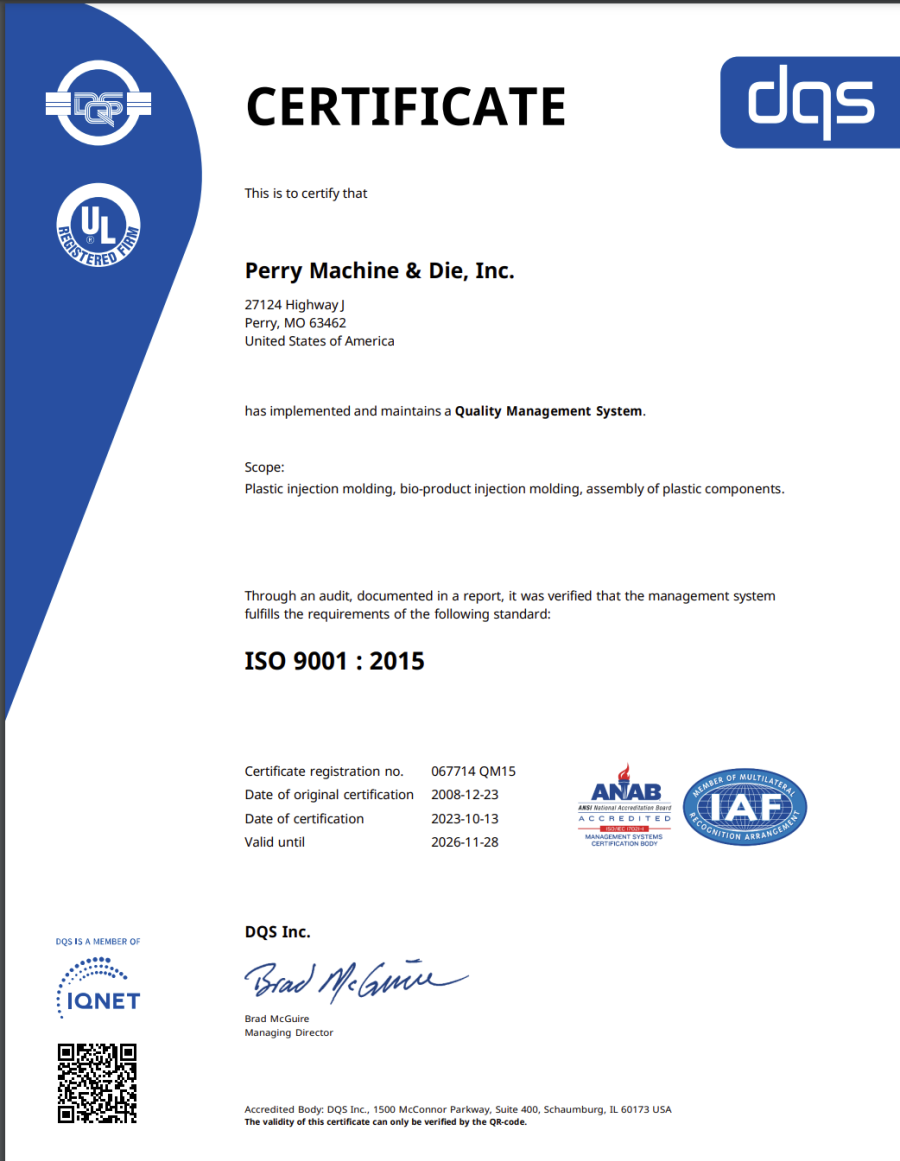 ISO 9001/2015